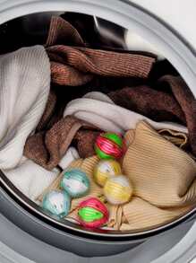 6 piezas Bola de lavandería de color mixto - Multicolor - Ver 4