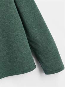 SHEIN 男孩鹿角圖案POLO衫