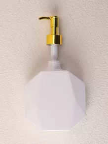 2pcs Plastic Bottles With Pump, 10oz/300ml, Leak-Proof, Empty, Refillable, Suitable For Body Wash, Lotion, Cream, Hand Soap, Body Oil, Dish Soap, Gold Pump Caps, 2-Pack - White - White - View 4