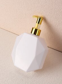 2pcs Plastic Bottles With Pump, 10oz/300ml, Leak-Proof, Empty, Refillable, Suitable For Body Wash, Lotion, Cream, Hand Soap, Body Oil, Dish Soap, Gold Pump Caps, 2-Pack - White - White - View 5