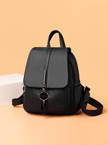 Không thấm nước , Nhẹ , Có thể mang đi Vải in nổi Trang trí Mèo hoạt hình Ba lô  Nắp Đối với Cô gái tuổi teen NỮ Cao đẳng Sinh viên , Cổ cồn trắng Công nhân
工人 Hoàn hảo Đối với Trường học , Cao đẳng , Làm việc , Làm Việc  , Commute , Trở lại Trường - màu đen - Xem 2