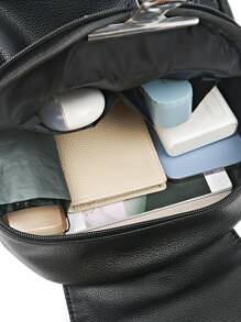 Không thấm nước , Nhẹ , Có thể mang đi Vải in nổi Trang trí Mèo hoạt hình Ba lô  Nắp Đối với Cô gái tuổi teen NỮ Cao đẳng Sinh viên , Cổ cồn trắng Công nhân
工人 Hoàn hảo Đối với Trường học , Cao đẳng , Làm việc , Làm Việc  , Commute , Trở lại Trường - màu đen - Xem 6