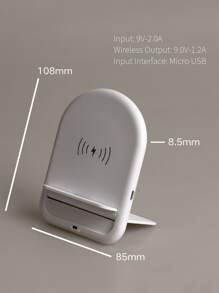 10W Foldable Wireless Charger - White - View 6