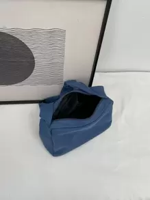 Minimalist Square Bag - Blue - View 5