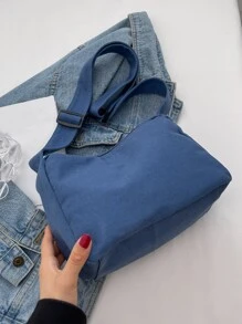 Minimalist Square Bag - Blue - View 8