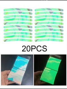 20pcs Reflective Motorbike Wheel Sticker - Multicolor - View 5