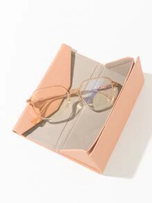 Hộp đựng kính tối giản - Hồng - Xem 2