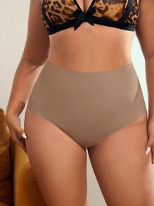 Plus Plain Simple Panty - Camel - View 1