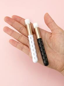 2pcs Multifunctional Lash Shampoo Brushes, Peel Off Blackhead Brush Remover Tool, Nose Pore Deep Cleaning Brush, Facial Cleansing Brushes, Eyelash Extensions Blackhead Brush Washing Brush Eyelash Extension Nose Pore Blackhead Facial Deep Cleaning - Multicolor - View 2