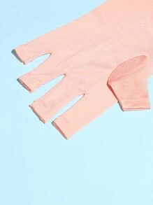 1 đôi Găng tay làm móng, Đồ dùng làm móng, Dụng cụ làm móng, Dụng cụ làm móng, Trở lại trường, Móng tay, Dụng cụ làm móng để dán móng tay - Hồng - Xem 6