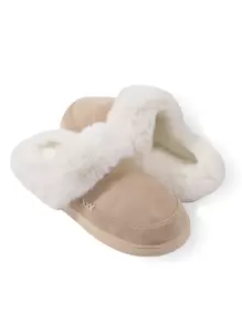 Pantoufles de chambre pour femmes en couleur unie camel avec détails de couture pour l'automne/hiver, pantoufles de chambre , chaussures moelleuses