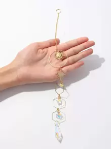 星太阳水晶捕手 - 金色 - 查看 4