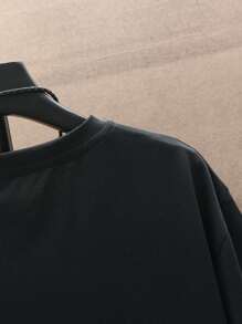 Manfinity RSRT Homme T-shirt lettre & à imprimé palmier