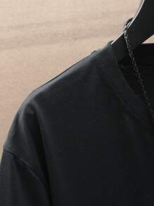 Manfinity RSRT Homme T-shirt lettre & à imprimé palmier