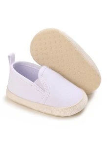 Baby Minimalist Slip On Flats - White - View 2