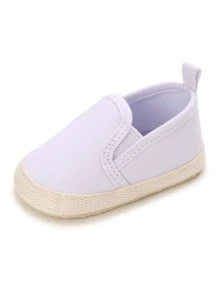 Baby Minimalist Slip On Flats - White - View 3