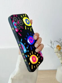 L249-直边黑漆木质手机壳（侧面喷漆）