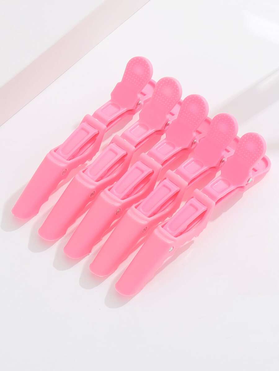 5个造型发夹 – 宽齿双铰链设计 – 专业美发沙龙品质的鳄鱼夹造型分区夹，适用于理发店、美容院、旅行、返校季、度假旅行等场合，是美发工具、美发产品和配件的理想之选。套装包含：梳子、吹风机、头发、理发师、边缘梳、吹风机、发胶、卷发产品、剪发剪刀、圣诞节用品、理发店用品、美发用品、吹风机、卷发梳、美发设备、旅行必备品、发型、美发、头发、旅行、美发产品、美发工具、美发用品、理发师、理发师配件、理发店用品等。