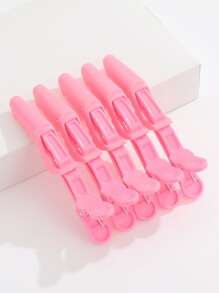 5个造型发夹 – 宽齿双铰链设计 – 专业美发沙龙品质的鳄鱼夹造型分区夹，适用于理发店、美容院、旅行、返校季、度假旅行等场合，是美发工具、美发产品和配件的理想之选。套装包含：梳子、吹风机、头发、理发师、边缘梳、吹风机、发胶、卷发产品、剪发剪刀、圣诞节用品、理发店用品、美发用品、吹风机、卷发梳、美发设备、旅行必备品、发型、美发、头发、旅行、美发产品、美发工具、美发用品、理发师、理发师配件、理发店用品等。