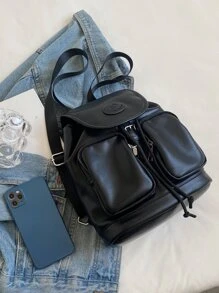 Rucsac din față cu buzunar plasat cu scrisori