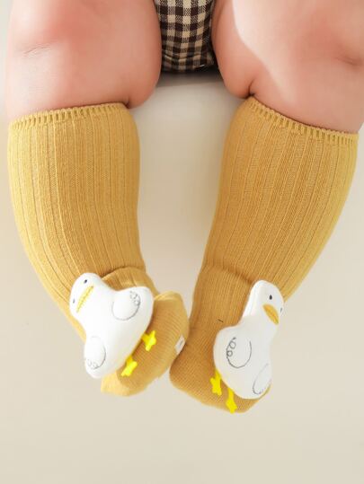جوارب زخرفة رسوم كارتون زوج واحد للاطفال