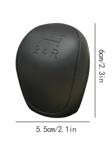 Silicone Car Gear Shift Cover - Black - View 3