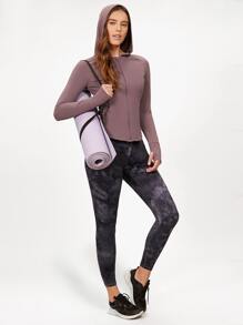 GLOWMODE Featherfit™輪廓拉鍊夾克 - 中紫紅色 - 查看 5