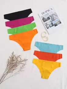 7pack No Show Panty - Multicolor - View 1