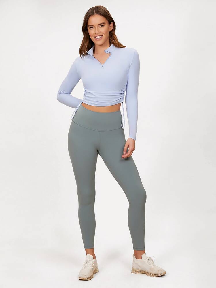 FeatherFit™ Mock Neck Top