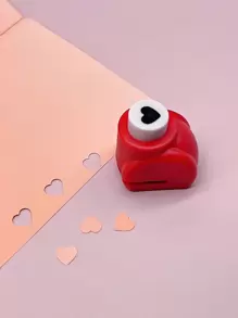 1 peça perfurador de furo de gravação - Vermelho - Visão 1