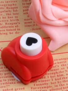 1 peça perfurador de furo de gravação - Vermelho - Visão 2