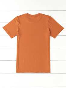 SHEIN LUNE Camiseta gráfica de verano para mujer con corazón y eslogan "Sé real, no perfecto"