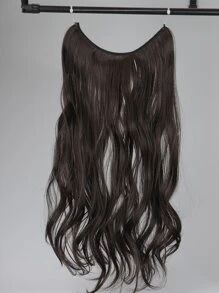 Extensión del pelo natural rizado sintético - Marrón Mocha - Ver 5