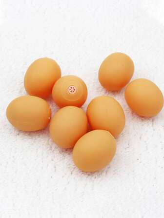 1入組雞蛋設計寵物發聲玩具