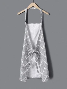 1pc Mẫu Chevron Tạp dề chống thấm dầu - Nhiều màu - Xem 2