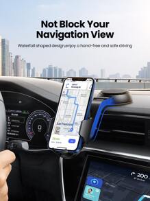 UGREEN Windscreen Phone Holder Waterfall Holder Compatible With IPhone 16/15/14/13 Plus Pro Max Compatible With SAMSUNG S24 Ultra