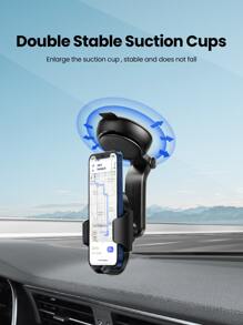 UGREEN Windscreen Phone Holder Waterfall Holder Compatible With IPhone 16/15/14/13 Plus Pro Max Compatible With SAMSUNG S24 Ultra