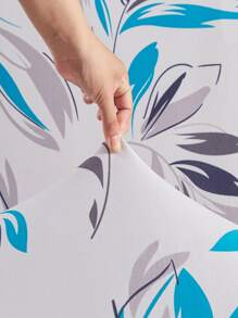 1入組樹葉印花沙發套 - 彩色 - 查看 4