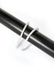 Cortina de ducha con estampado de pescado - Multicolor - Ver 3