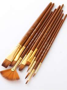 10 支字母图形画笔 返校,返校,学校用品 - 彩色 - 查看 2