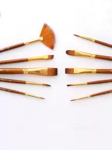 10 支字母图形画笔 返校,返校,学校用品 - 彩色 - 查看 3