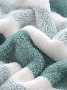 3 chiếc/gói khăn lau tay mềm mại thấm hút họa tiết sọc nơ san hô sáng tạo có móc treo dùng cho nhà bếp - Nhiều màu - Xem 3