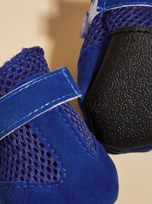 Summer Pet Casual Shoes - Breathable Mesh, Comfortable Soft Bottom, Indoor Teddy Bear Shoes, Suitable For Bichon Frise - Blue - View 5