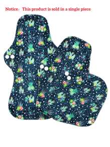 Floral Pattern Cloth Menstrual Pad