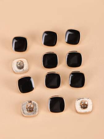 30pcs Solid Color Button