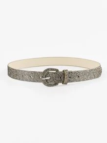 Đai trang trí Rhinestone - màu nâu - Xem 2