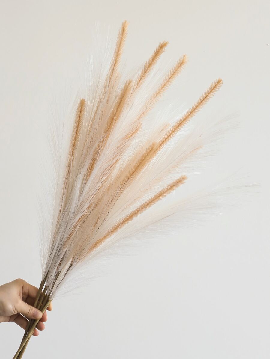 1pc Artificial Reed Plant, 70cm Long Plastic Plant, Faux Reed For Home Decor - Multicolor - View 1