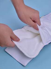 2/4pcs Reusable Pet Pee Pads, Suitable For Pet Physiological Period - White - View 4