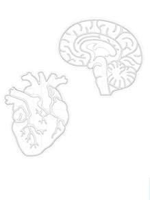 2 piezas sello de galleta con diseño de órgano - Blanco - Ver 4
