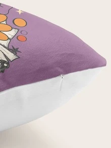 Ghost Pattern Cushion Cover Without Filler - Multicolor - View 2